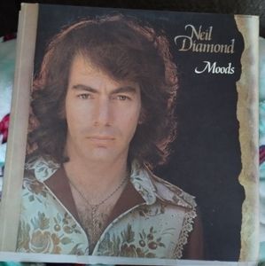 Neil Diamond "Moods" Vintage Vinyl Record